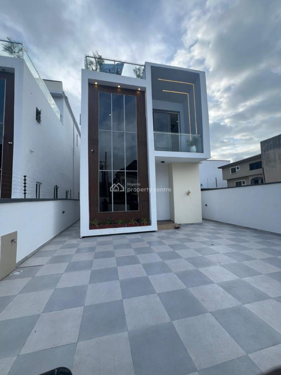 5 Bedroom Detached Home with 2 Bq, Chevron Drive, Chevron Alternative, Lekki, Lagos, Detached Duplex for Sale