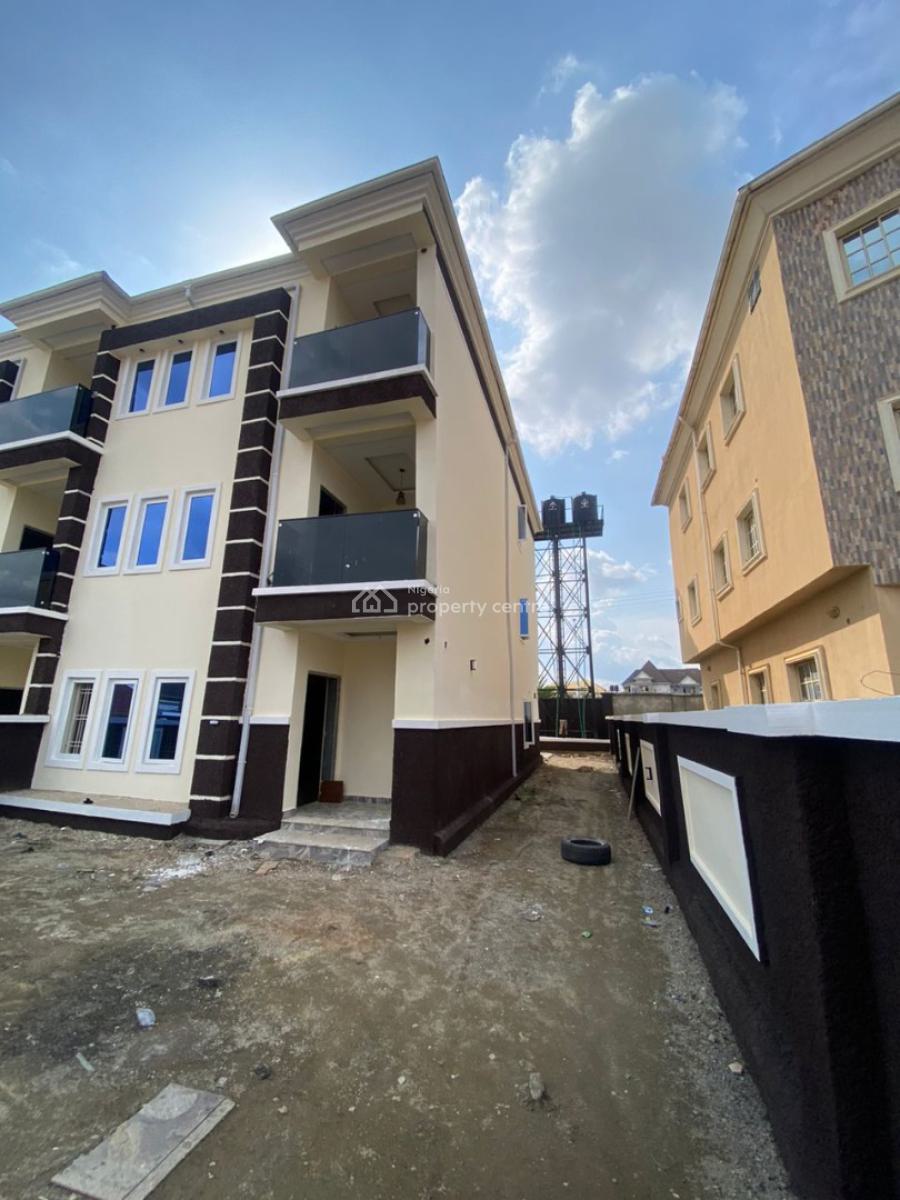 a Brand New 4 Bedroom Terraced Duplex + 1bq, Karmo-idu District, By Nizamiyel Hospital ( Turkish Hospital), Karmo, Abuja, Terraced Duplex for Rent