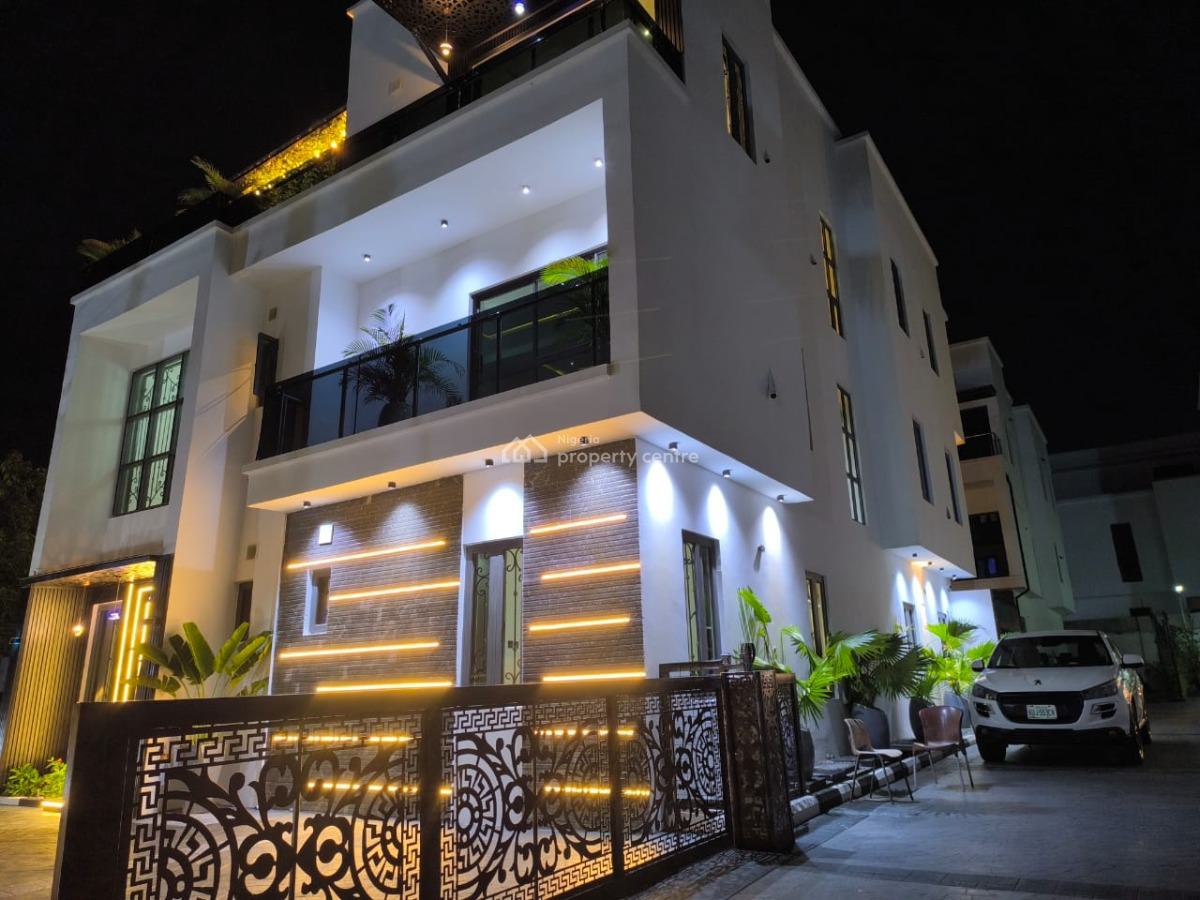 Luxury, Smart, 5 Bedroom Fully Detached Duplex and Bq, Swimming Pool, Kado, Abuja, Detached Duplex for Sale