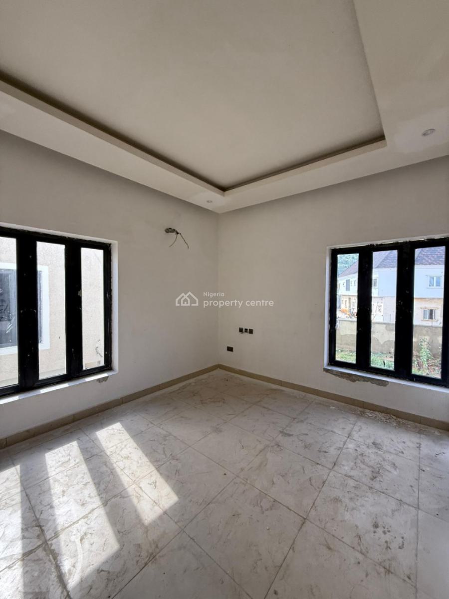 5 Bedroom with a Room Bq, By Aduvie  School Behind Living Faith Church, Jahi, Abuja, Detached Duplex for Rent