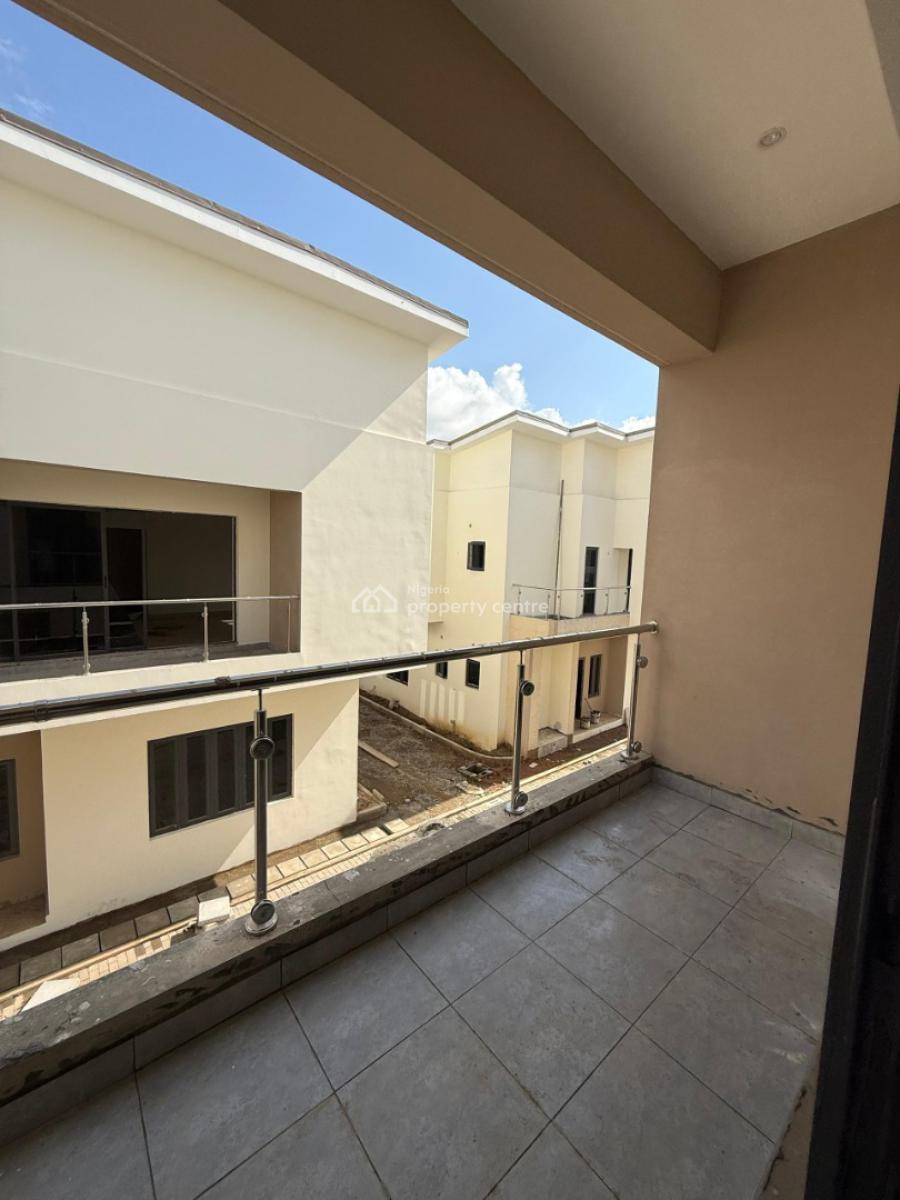 5 Bedroom with a Room Bq, By Aduvie  School Behind Living Faith Church, Jahi, Abuja, Detached Duplex for Rent