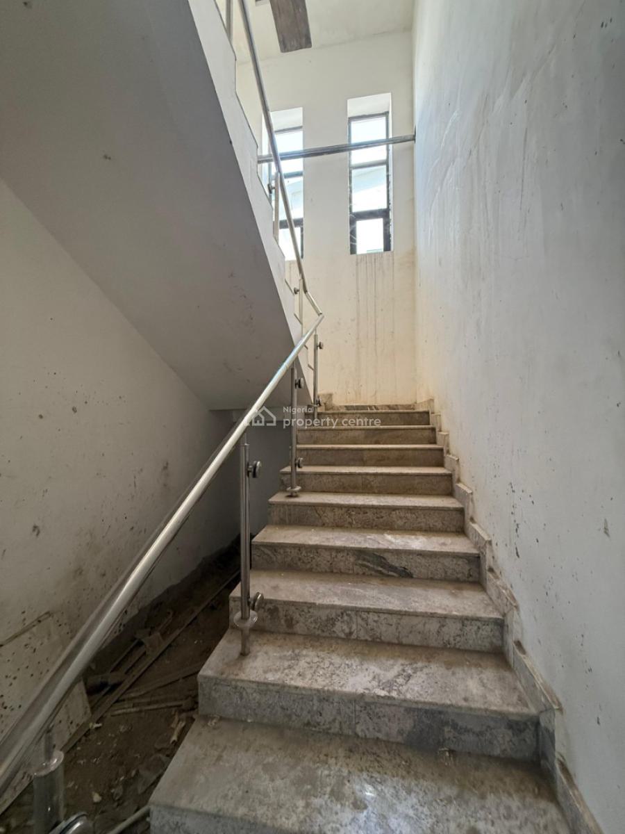 5 Bedroom with a Room Bq, By Aduvie  School Behind Living Faith Church, Jahi, Abuja, Detached Duplex for Rent