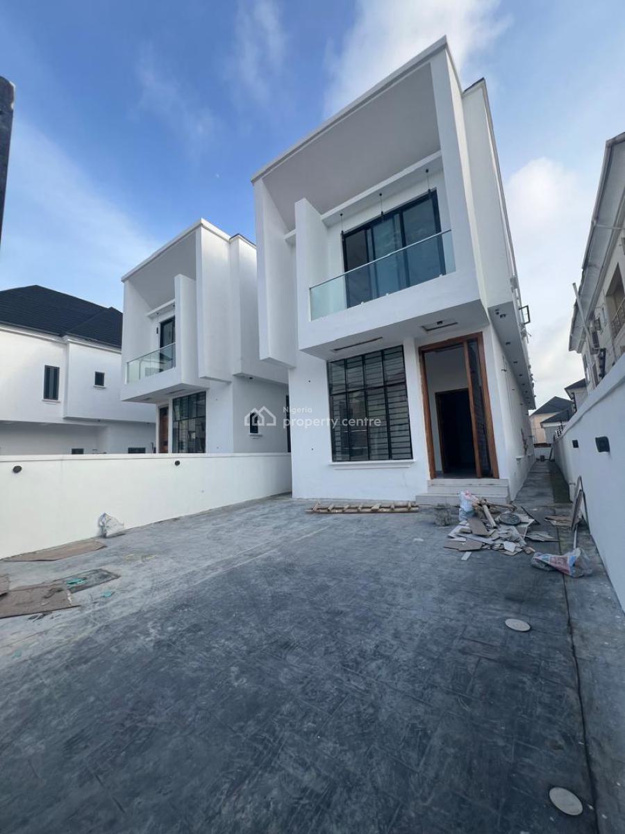 Self Compound 5 Bedroom Detached Duplex, Osapa, Lekki, Lagos, Semi-detached Duplex for Sale