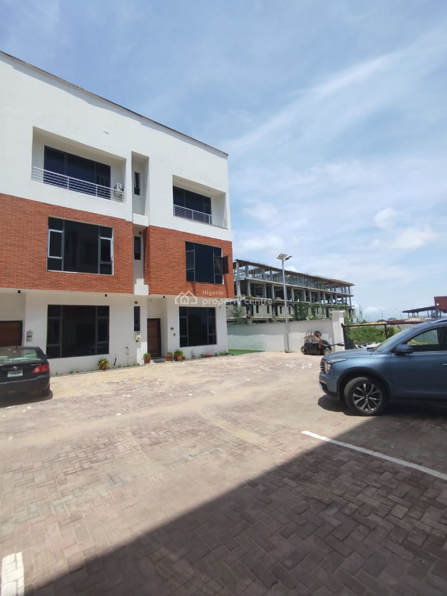 Luxury Newly Built 4 Bedroom Terrace, Periwinkle Estate, Lekki Phase 1, Lekki, Lagos, Terraced Duplex for Rent