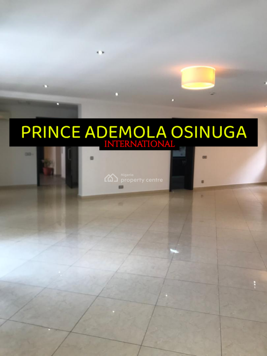 Luxury 3 Bedroom Apartment +bq+gym+swimming Pool+elevator Etc, Old Ikoyi, Old Ikoyi, Ikoyi, Lagos, Flat / Apartment for Rent