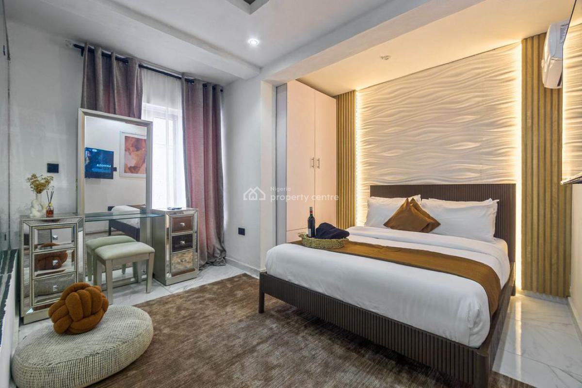 Lush 1 Bedroom Fully Furnished and Serviced, Itedo Estate, Freedom Way, Lekki Phase 1, Lekki, Lagos, Mini Flat (room and Parlour) Short Let