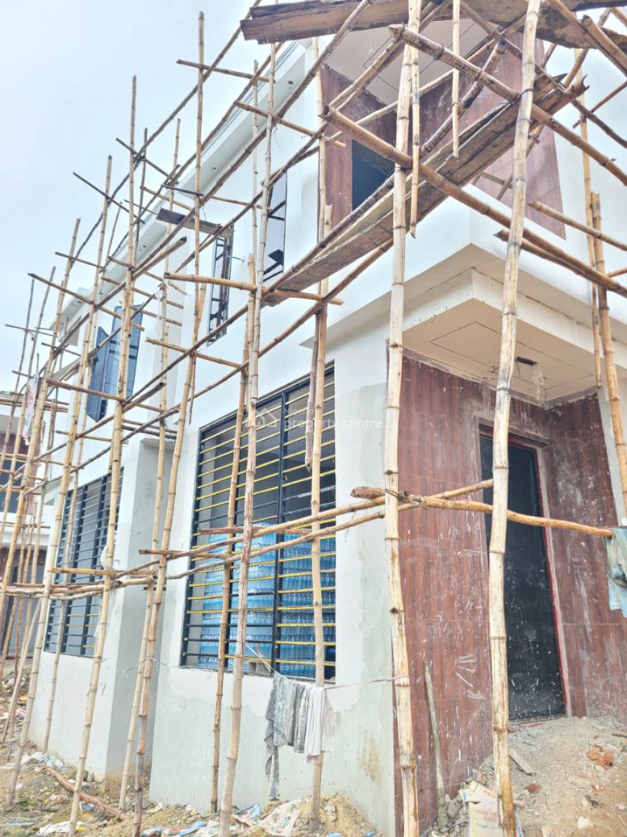 Newly Built 4 Bedroom Fully Detached Duplex Close to The Major Road, Igbo-efon, Lekki, Lagos, Detached Duplex for Sale