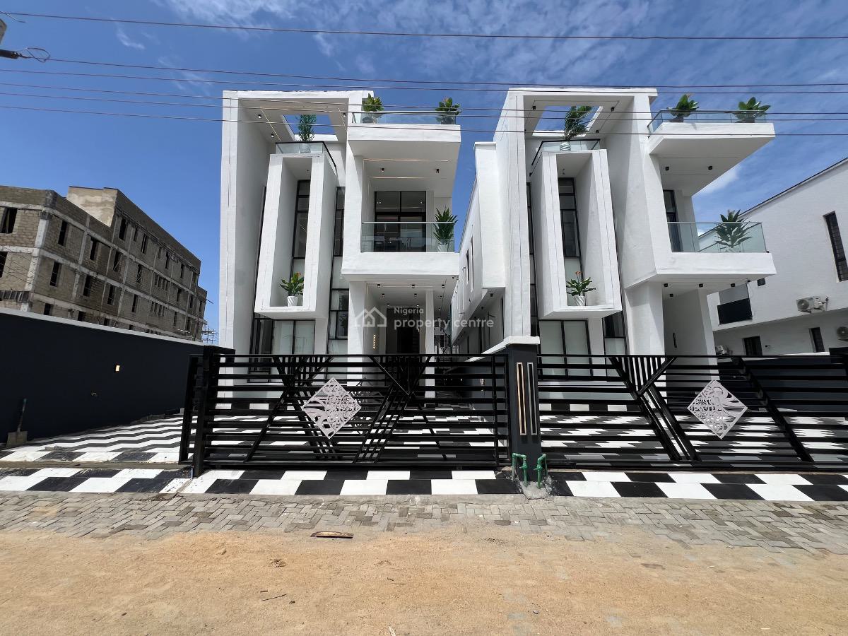 5 Bedroom Fully Detached Duplex with Swimming Pool, Chevron, Lekki, Lagos, Detached Duplex for Sale