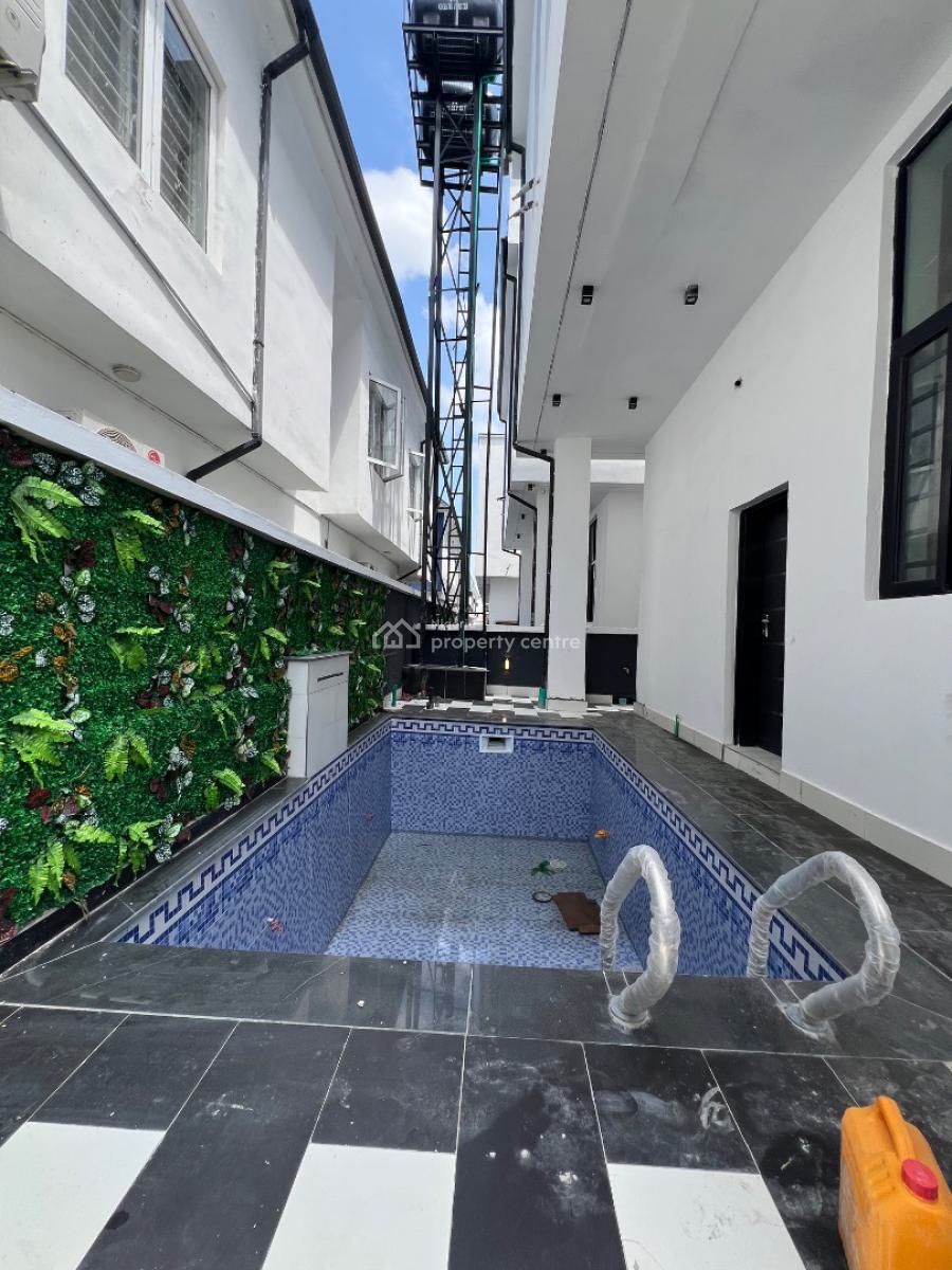 5 Bedroom Fully Detached Duplex with Swimming Pool, Chevron, Lekki, Lagos, Detached Duplex for Sale