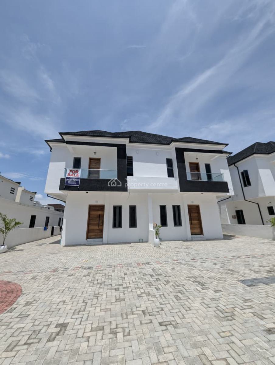 Brand New 4-bedroom Semi Detached Duplex with Pool, Harris Drive, Vgc, Lekki, Lagos, Semi-detached Duplex for Sale