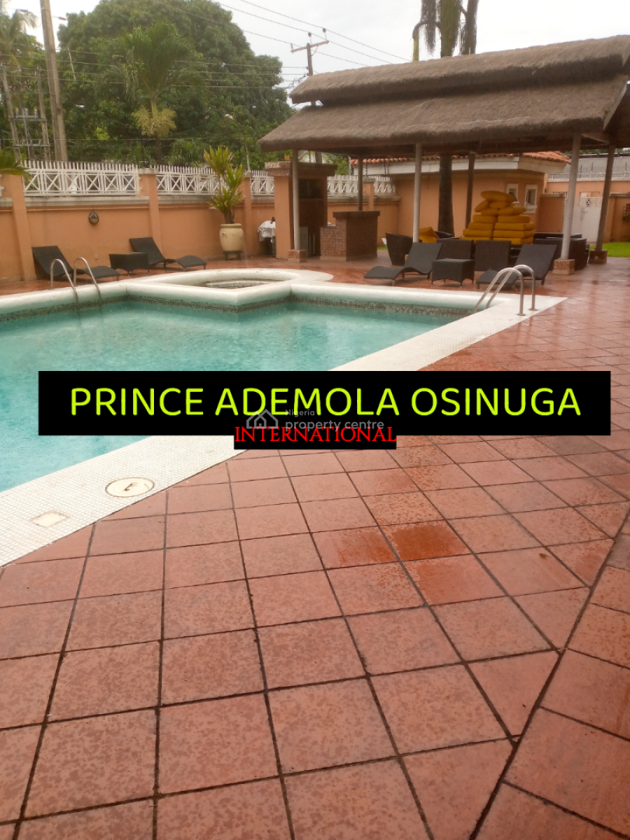 Furnished 1 Bedroom Apartment + Swimming Pool+ Gym+pool Etc, Old Ikoyi Lagos, Old Ikoyi, Ikoyi, Lagos, Flat / Apartment for Rent