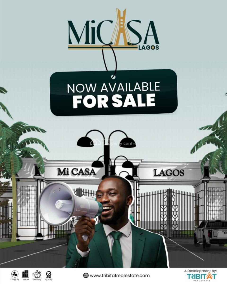 This Area Is Growing Fast Because of The Airport, Mi Casa, Eleranigbe, Ibeju Lekki, Lagos, Residential Land for Sale