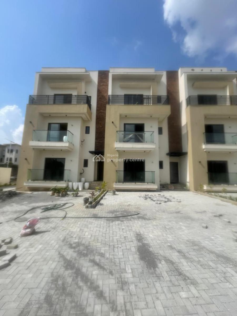 4-bedroom Terrace Duplex with Bq, By Berger Clinic, Life Camp, Abuja, Terraced Duplex for Sale