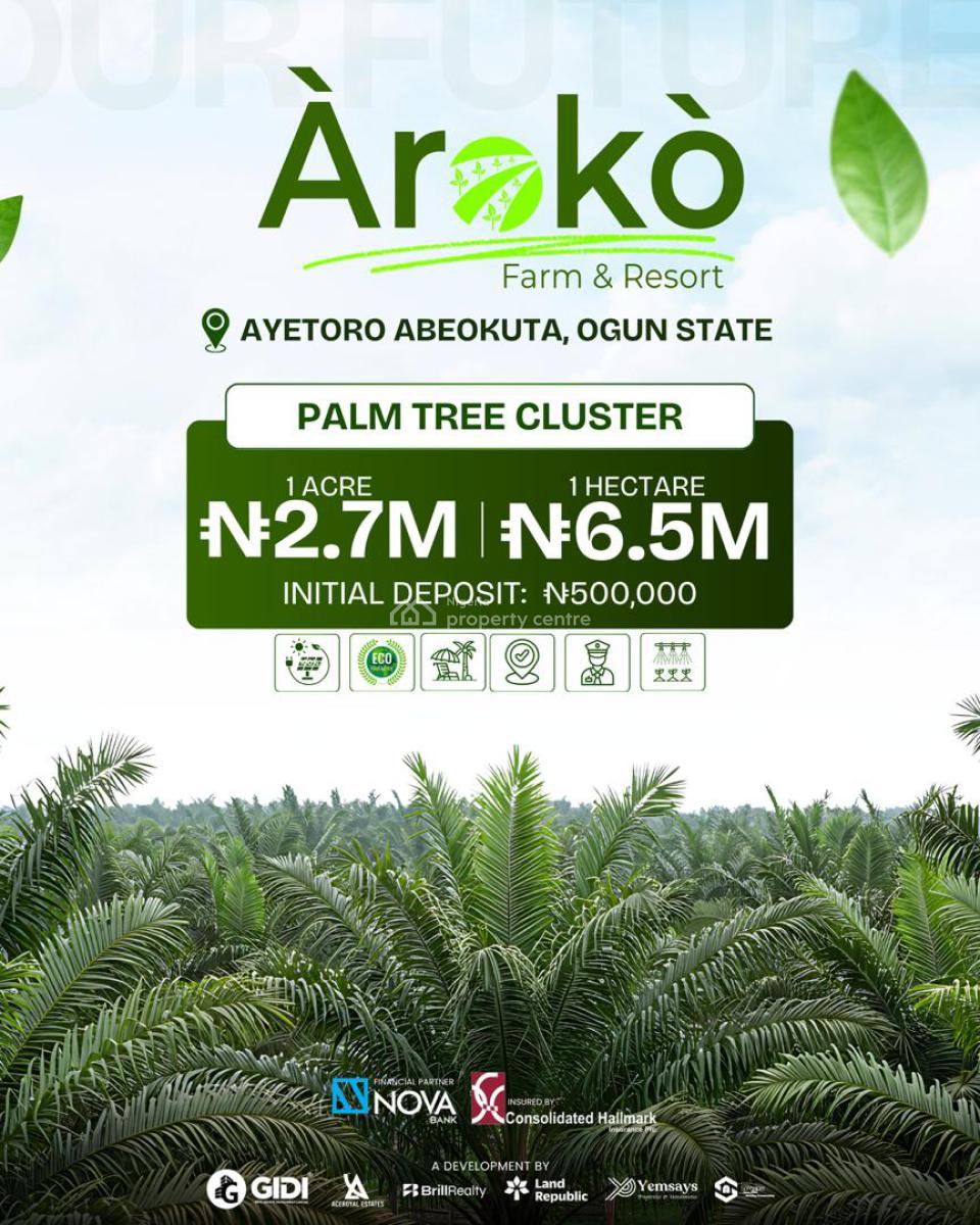 Arokò Is Where Farming Meets Lifestyle,, Aiyetoro, Abeokuta North, Ogun, Commercial Land for Sale