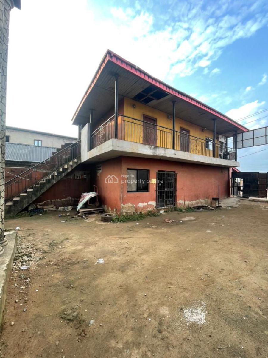 4 Plots of Land Available with Buildings for Commercial Purposes, Lagos/abeokuta Expressway, Abeokuta South, Ogun, Plaza / Complex / Mall for Sale