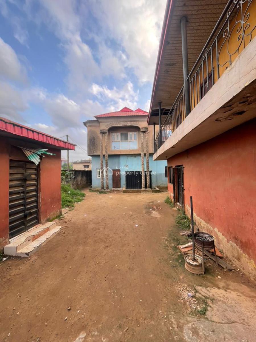 4 Plots of Land Available with Buildings for Commercial Purposes, Lagos/abeokuta Expressway, Abeokuta South, Ogun, Plaza / Complex / Mall for Sale