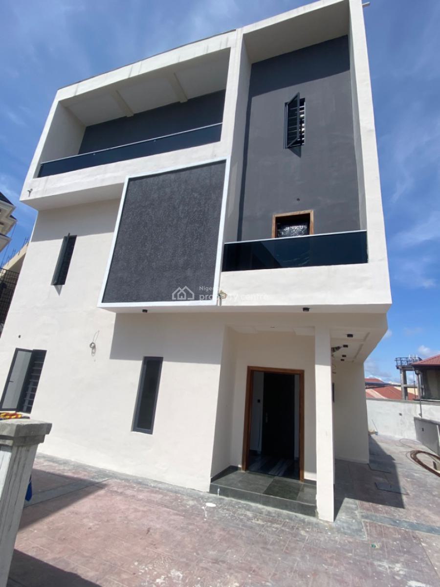 Luxury 4 Bedroom Detached Duplex with Pool. Tittle C of O, New Road Bustop Alfa Beach By Jame Hope University, Igbo Efon, Lekki, Lagos, Detached Duplex for Sale