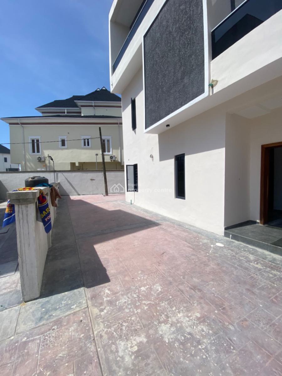 Luxury 4 Bedroom Detached Duplex with Pool. Tittle C of O, New Road Bustop Alfa Beach By Jame Hope University, Igbo Efon, Lekki, Lagos, Detached Duplex for Sale