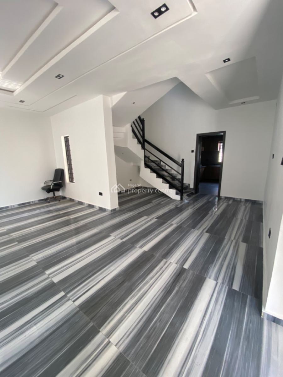 Luxury 4 Bedroom Detached Duplex with Pool. Tittle C of O, New Road Bustop Alfa Beach By Jame Hope University, Igbo Efon, Lekki, Lagos, Detached Duplex for Sale