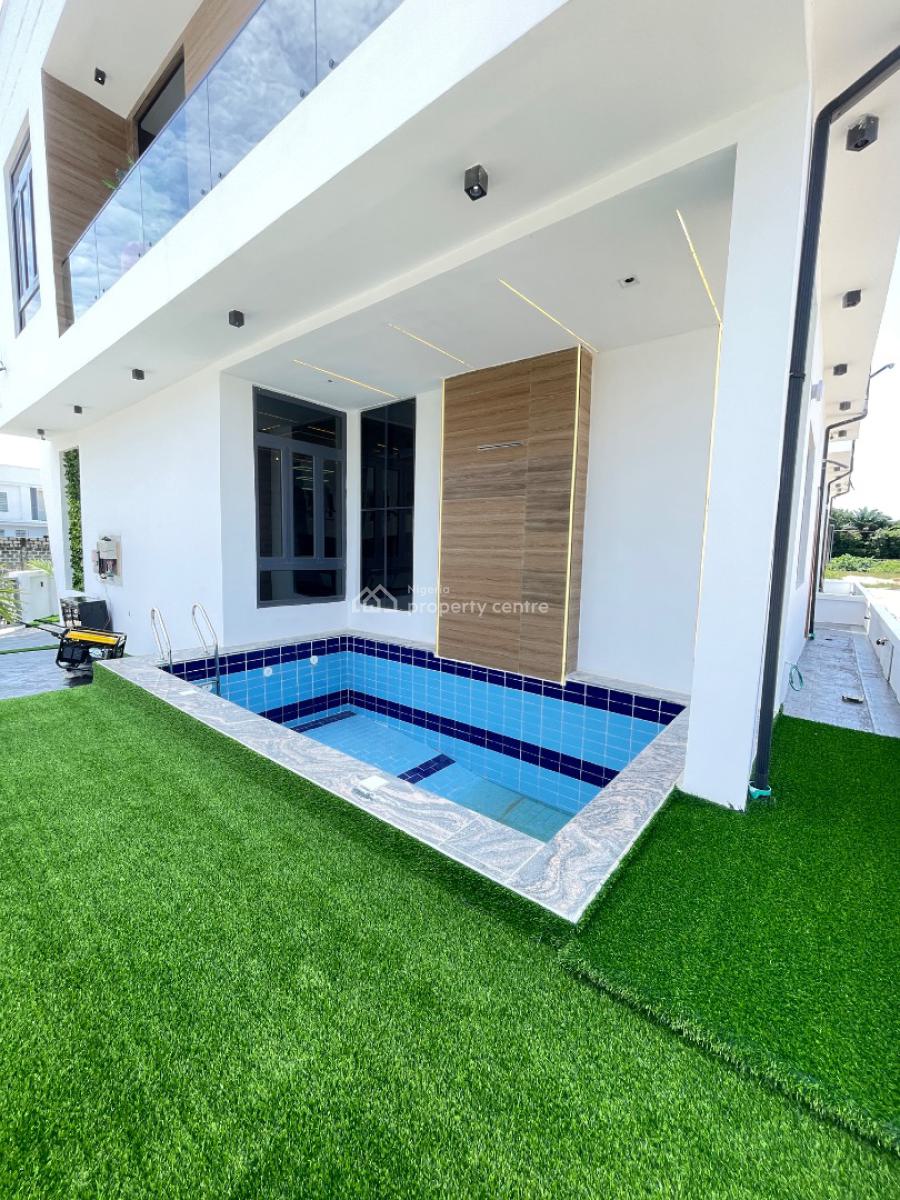 Beautifully Design 5 Bedroom Detached Duplex with Bq., Second Toll Gate, Lekki Phase 2, Lekki, Lagos, Detached Duplex for Sale