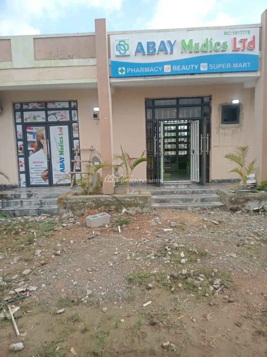an Existing Pharmacy on About 30 Square Meters, Stepone Project Estate, Federal Housing, Kubwa, Abuja, Terraced Bungalow for Sale