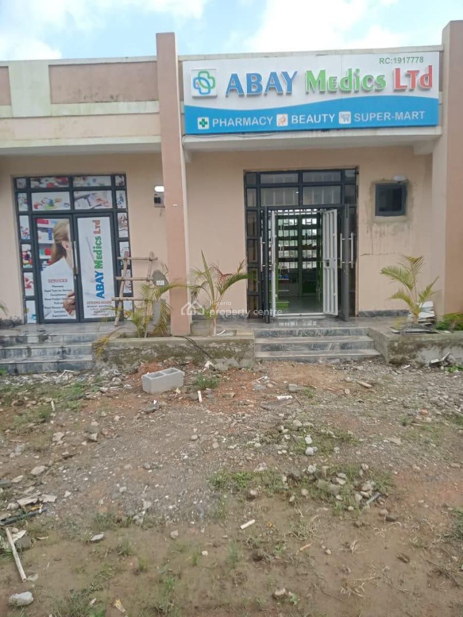 an Existing Pharmacy on About 30 Square Meters, Stepone Project Estate, Federal Housing, Kubwa, Abuja, Terraced Bungalow for Sale