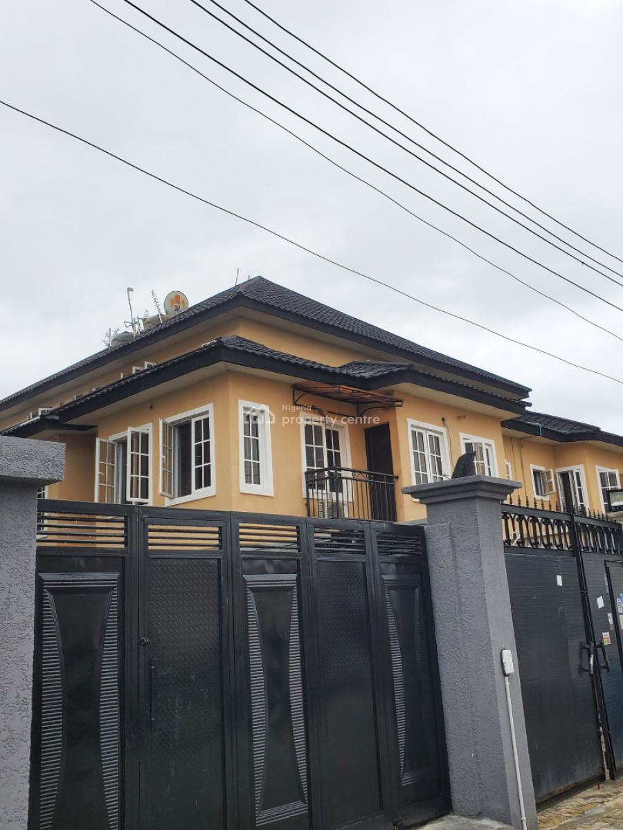 Two Units of Semi-detached Terrace in a Well Secured Environment, Daffodil Street, Peninsular Gardens Estate, Sangotedo, Ajah, Lagos, House for Sale