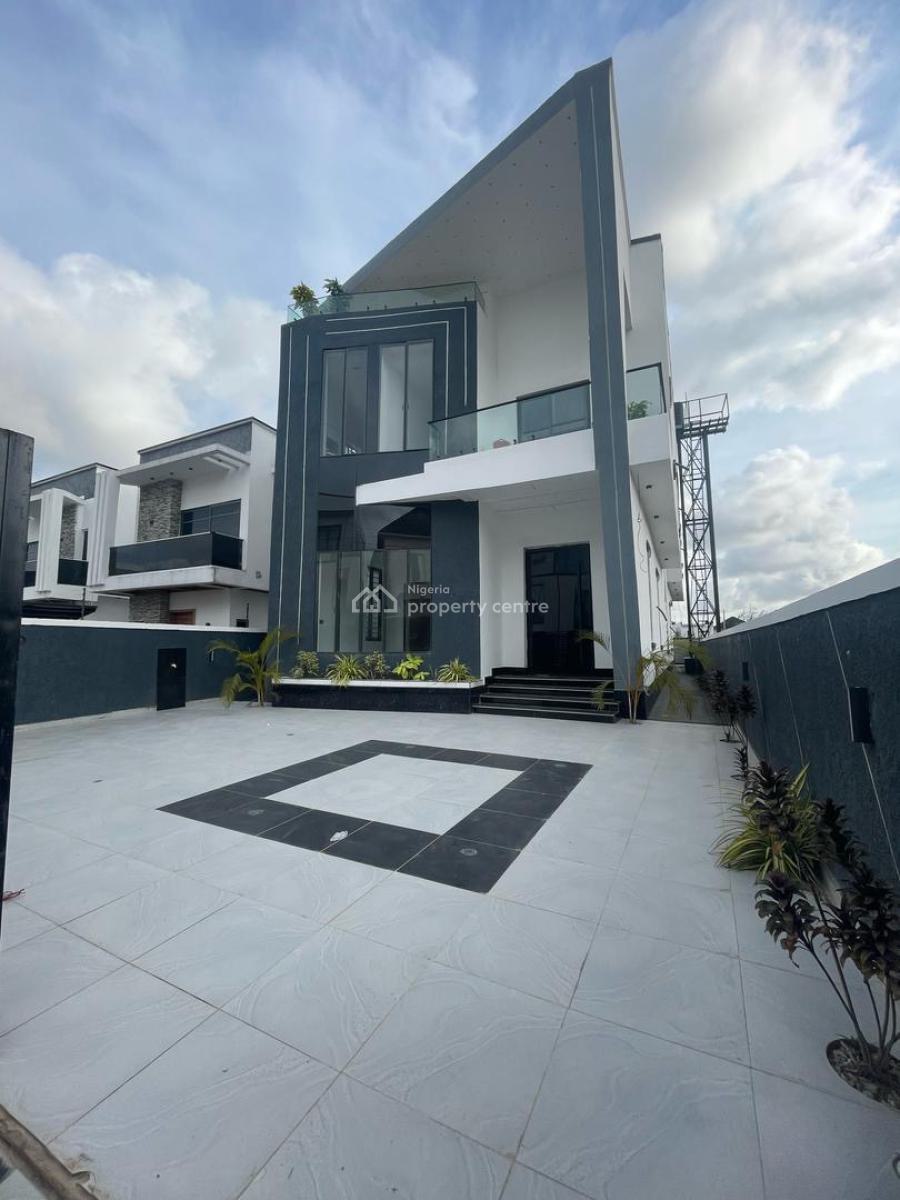 5 Bedroom Fully Detached Duplex with Bq, Pool and Study Room, Ajah, Lagos, Detached Duplex for Sale