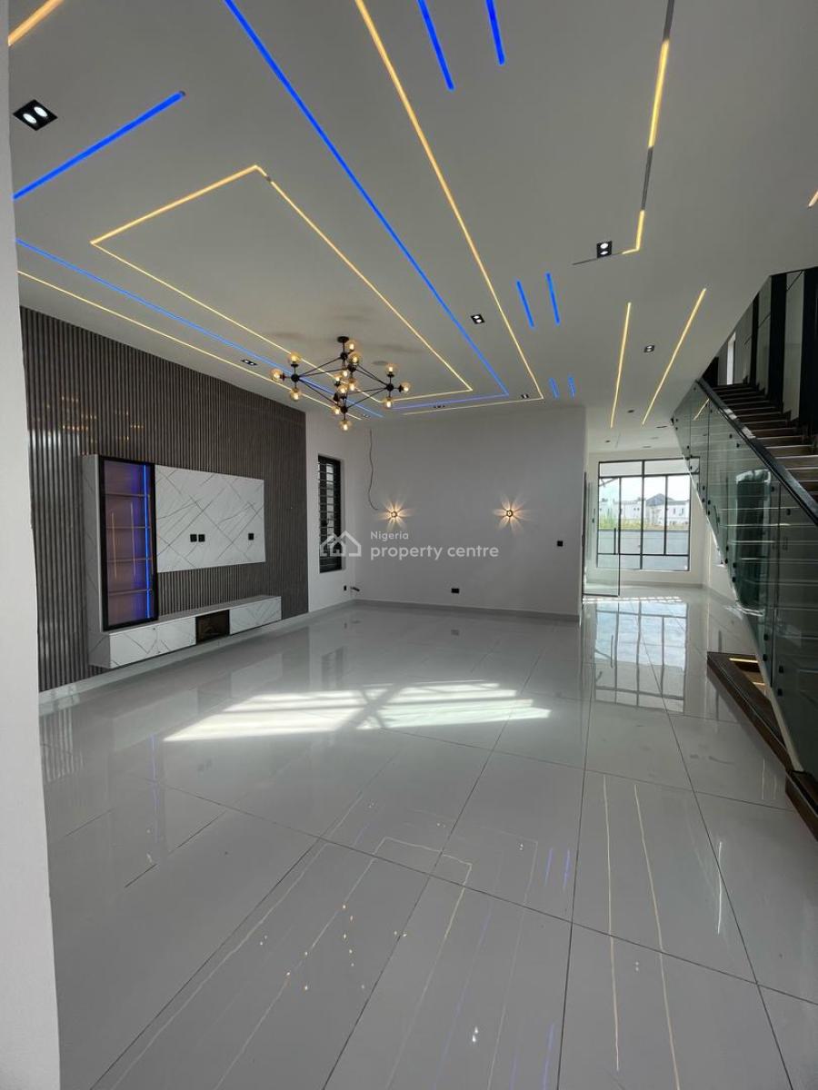 5 Bedroom Fully Detached Duplex with Bq, Pool and Study Room, Ajah, Lagos, Detached Duplex for Sale