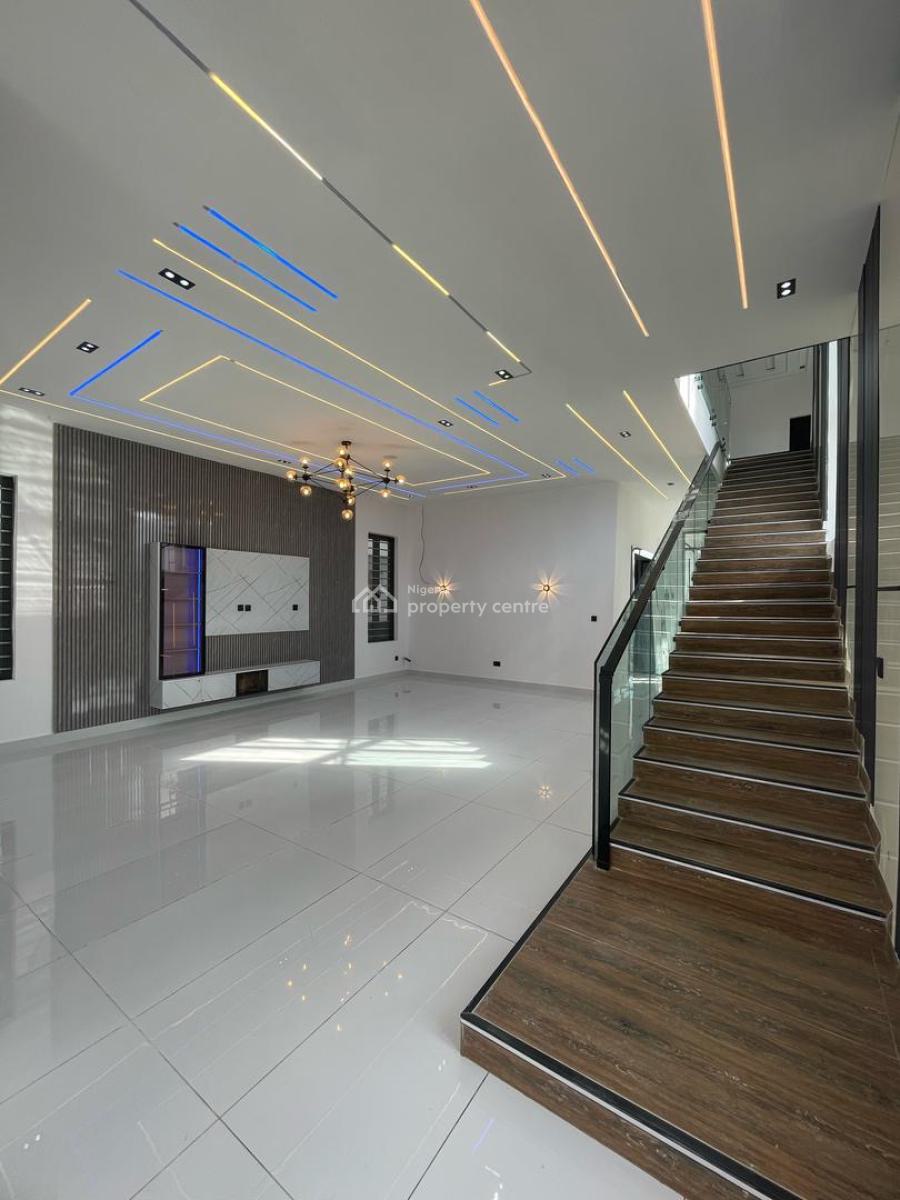 5 Bedroom Fully Detached Duplex with Bq, Pool and Study Room, Ajah, Lagos, Detached Duplex for Sale