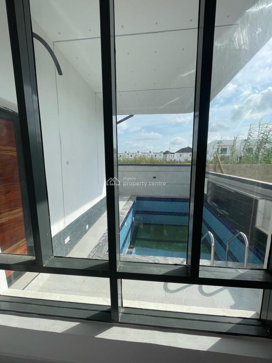 5 Bedroom Fully Detached Duplex with Bq, Pool and Study Room, Ajah, Lagos, Detached Duplex for Sale