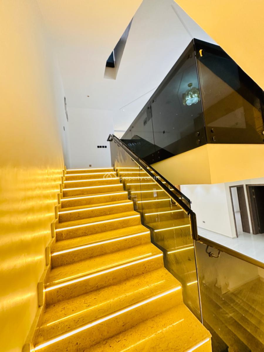Contemporary 5bedrooms Detached Duplex Pool , Cinema& Swimming Pool, Royal Garden Estate, Lekki, Lagos, Detached Duplex for Sale