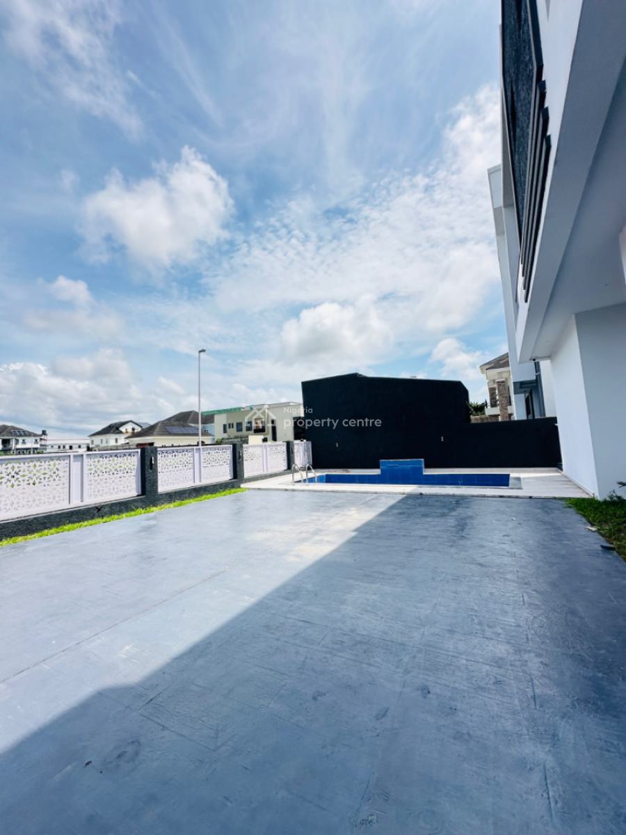 Contemporary 5bedrooms Detached Duplex Pool , Cinema& Swimming Pool, Royal Garden Estate, Lekki, Lagos, Detached Duplex for Sale