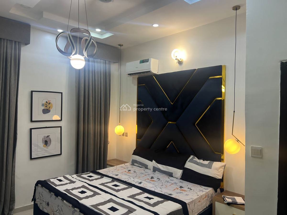 Luxury and Furnished 3 Bedroom Semi Detached Duplex with Bq, Ologolo, Lekki, Lagos, Semi-detached Duplex for Rent