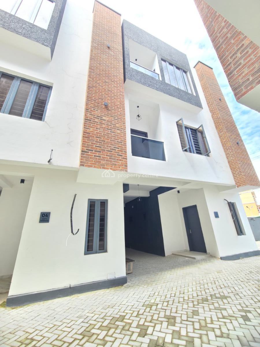 Standard and Spacious 4 Bedroom 2 Floor Terrace Duplex, Igbo-efon, Lekki, Lagos, Terraced Duplex for Sale