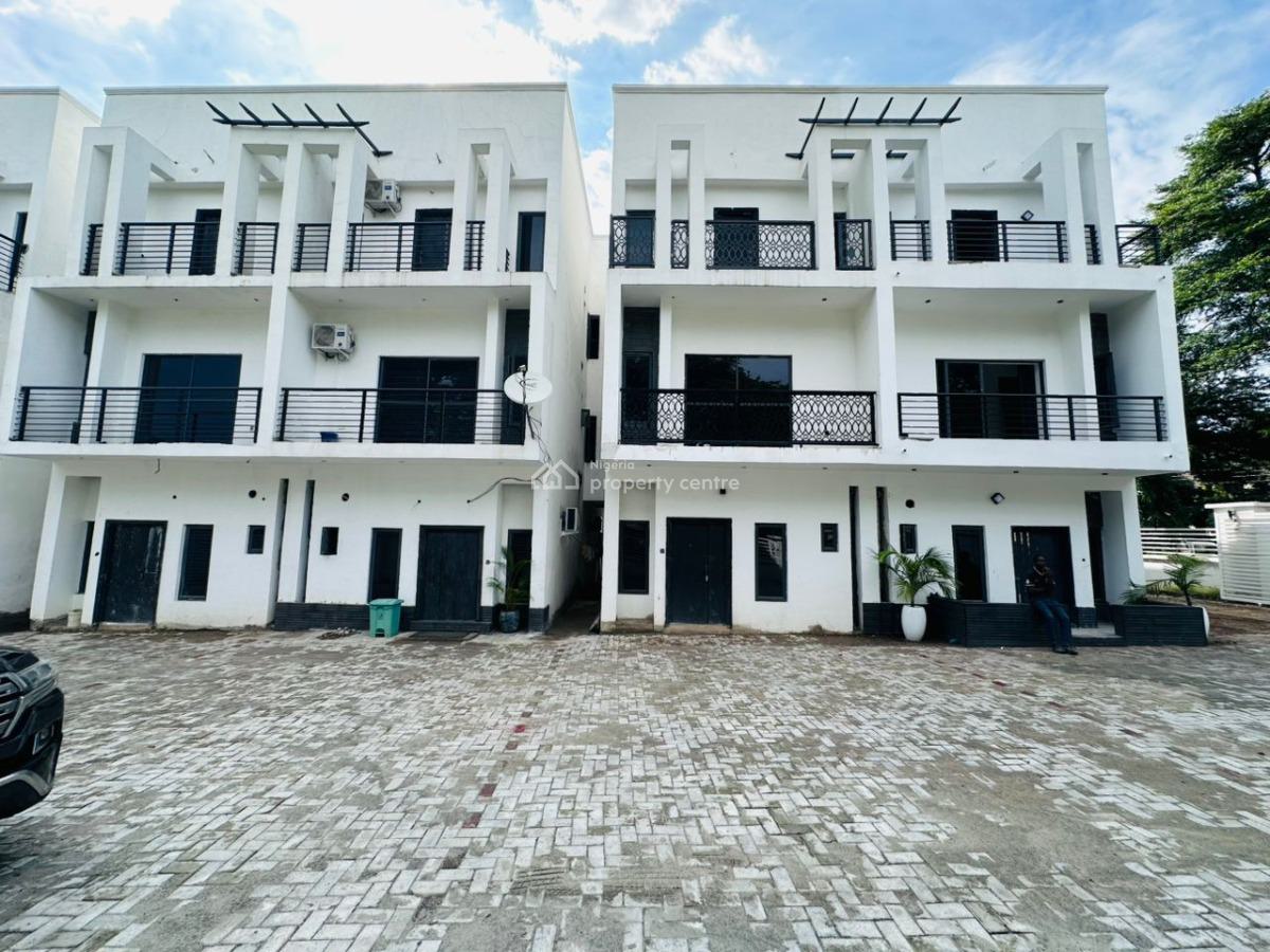 Luxury and Exclusive 4-bedroom Terraced Duplex with Bq, Gwarinpa, Abuja, Terraced Duplex for Sale