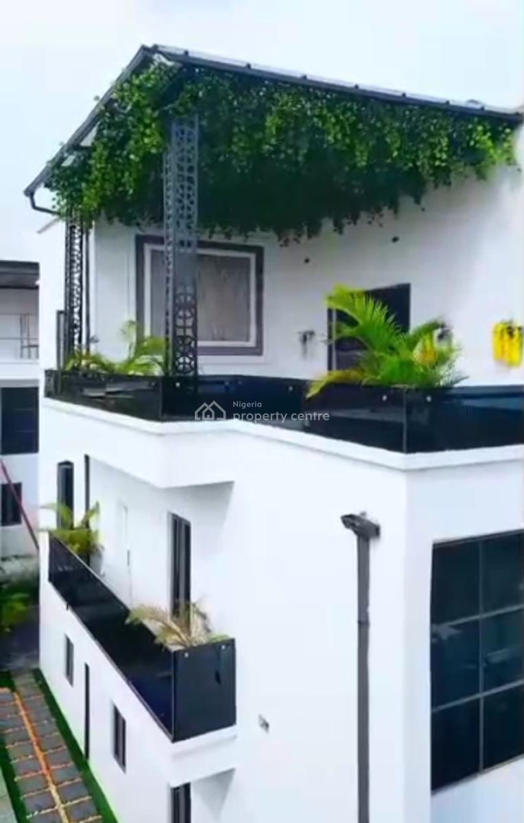 5 Bedrooms Automated Smart Duplex with Swimming Pool in a Mini Estate, Kado, Abuja, Detached Duplex for Sale