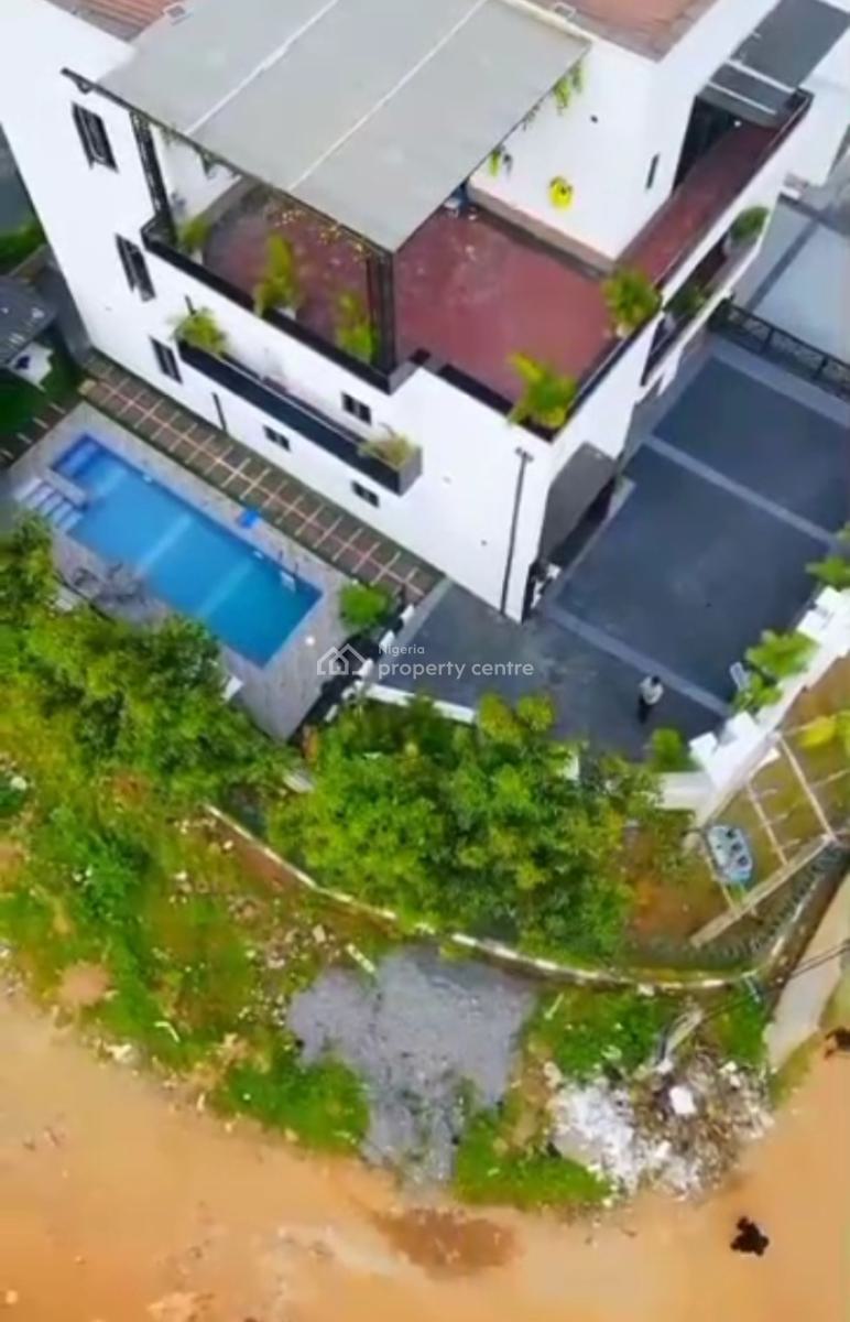 5 Bedrooms Automated Smart Duplex with Swimming Pool in a Mini Estate, Kado, Abuja, Detached Duplex for Sale