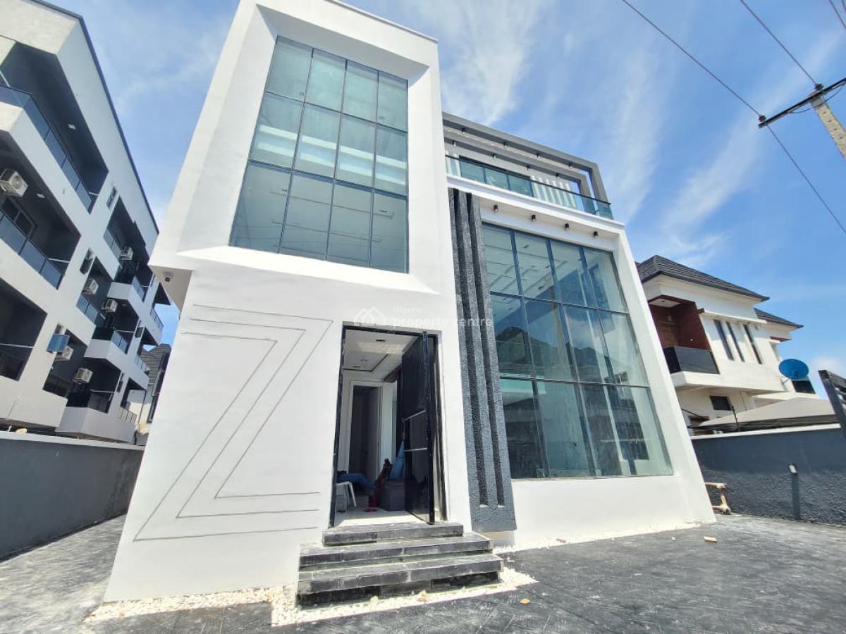 Massive 5 Bedroom Fully Detached Duplex with Cinema Room and Bq, Ologolo, Ologolo, Lekki, Lagos, Detached Duplex for Sale