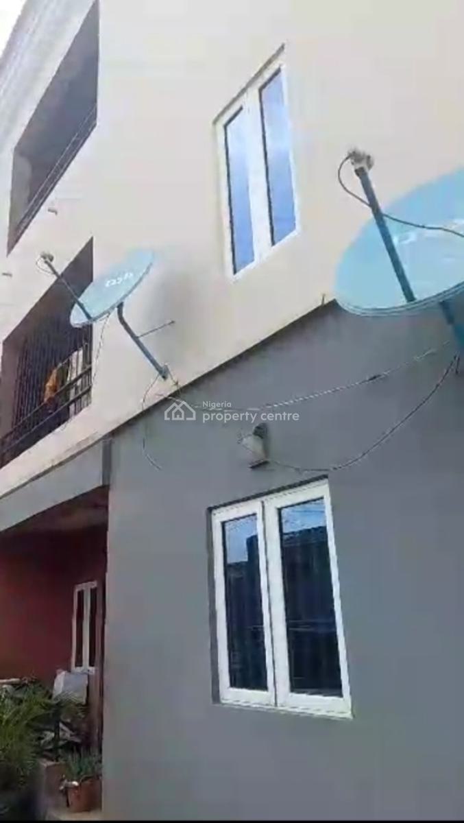 Upper Floor 2 Bedroom Flat, Water Andem, Abule Egba, Agege, Lagos, Flat / Apartment for Rent