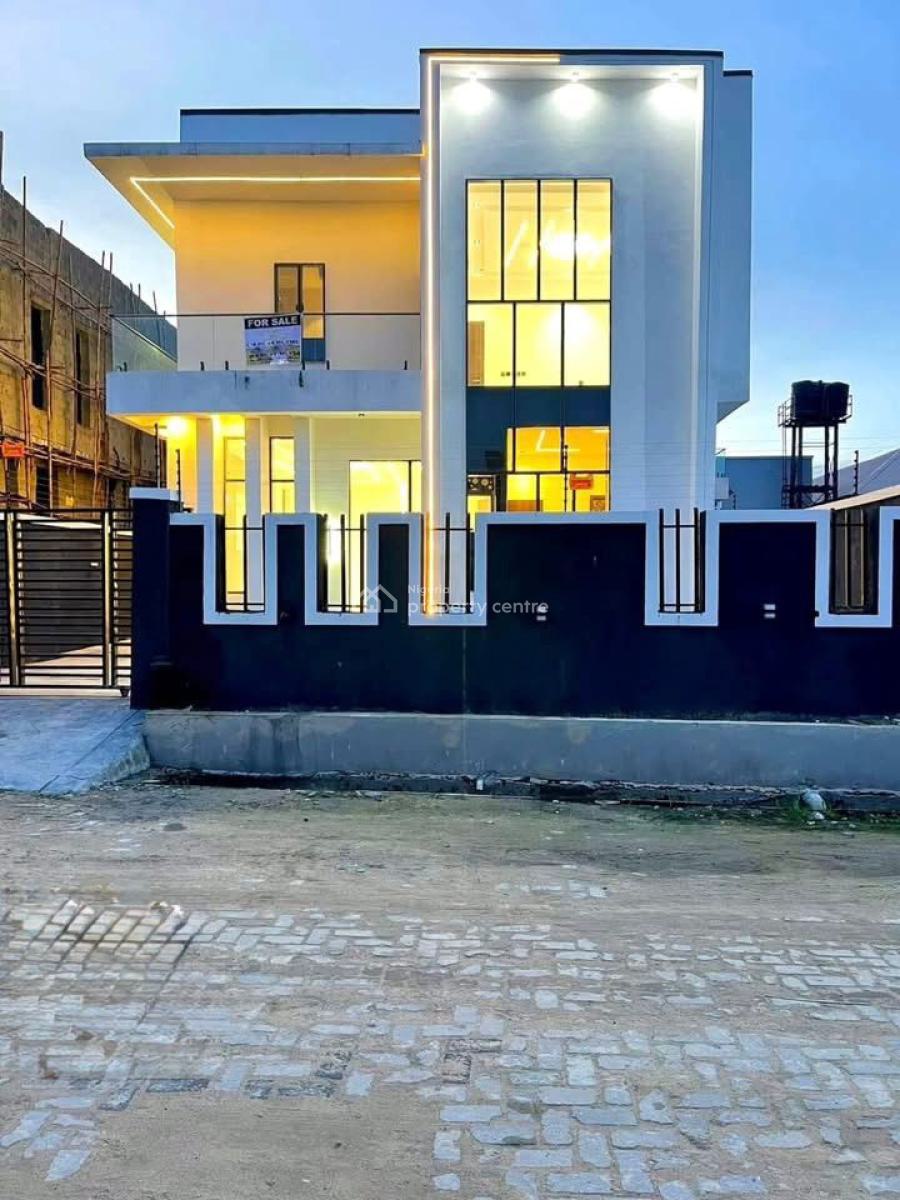 Luxury 4 Bedroom Fully Detach Duplex, Lekki Palm City Estate, Ajah, Lagos, Detached Duplex for Sale