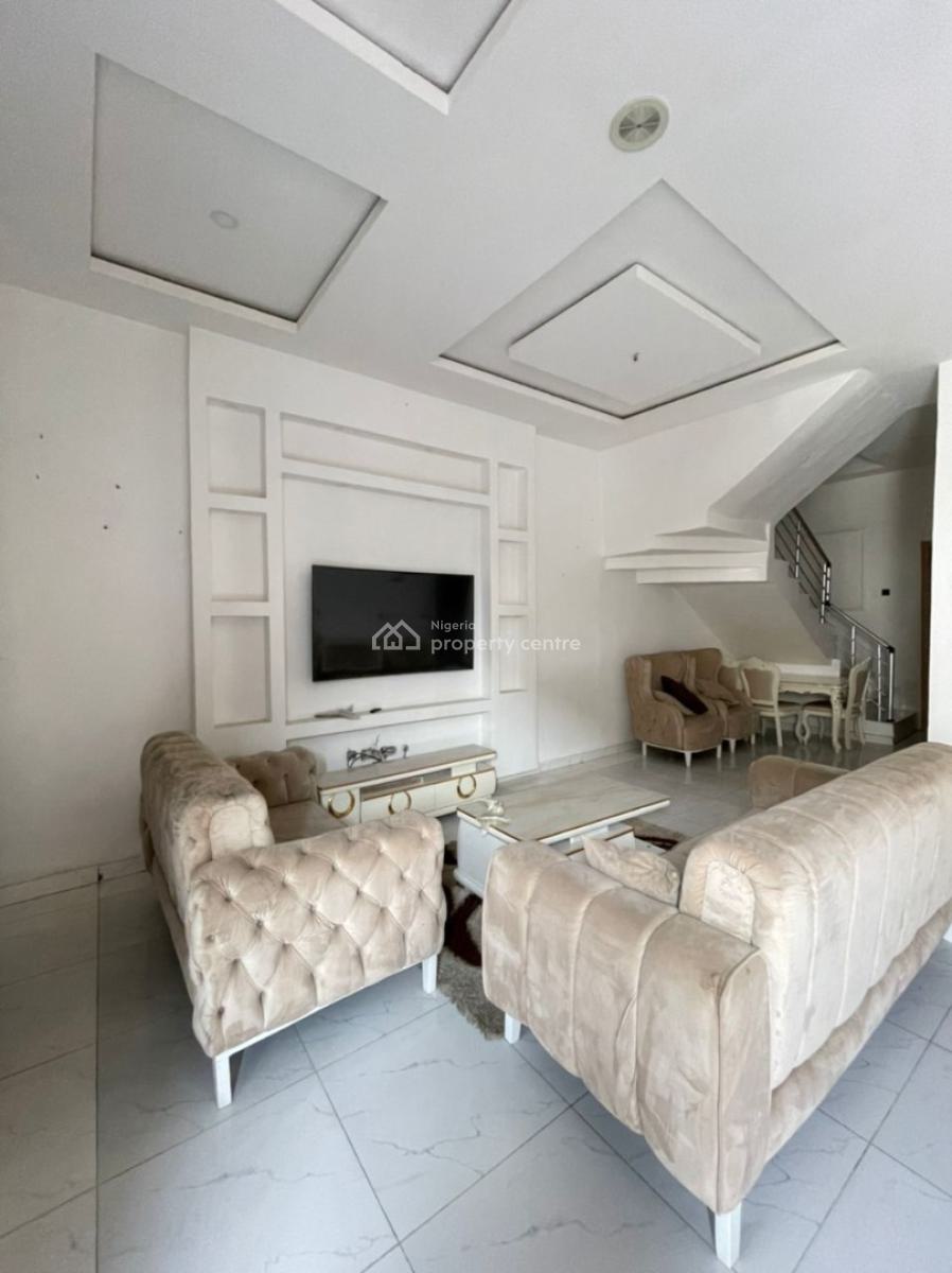 Luxury Semi-detached House with Private Bq & Balcony, Orchid, Lekki, Lagos, Semi-detached Duplex for Rent