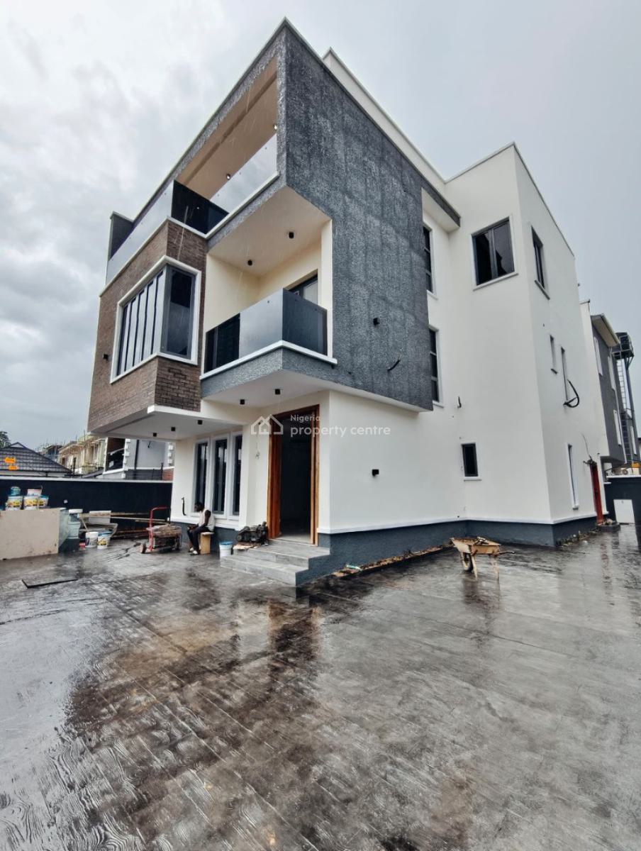 Alluring 5 Bedroom Fully Detached Duplex Plus Cinema & Bq., Smart Automated Home with Cinema and Bq in an Exclusive Estate, Ikeja, Lagos, Detached Duplex for Sale