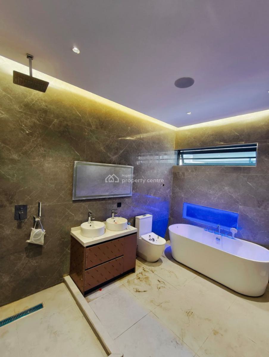 Alluring 5 Bedroom Fully Detached Duplex Plus Cinema & Bq., Smart Automated Home with Cinema and Bq in an Exclusive Estate, Ikeja, Lagos, Detached Duplex for Sale