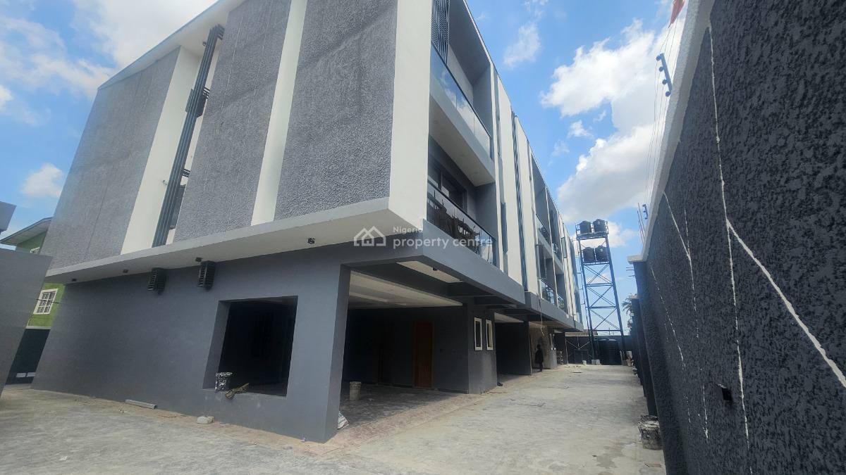 Elegant and Brand New 5 Bedroom Terrace Duplex with a Room Bq, Opebi, Ikeja, Lagos, Terraced Duplex for Sale