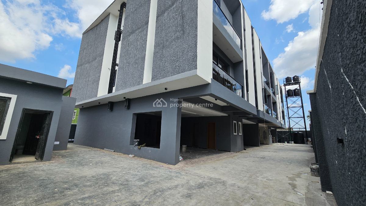 Elegant and Brand New 5 Bedroom Terrace Duplex with a Room Bq, Opebi, Ikeja, Lagos, Terraced Duplex for Sale