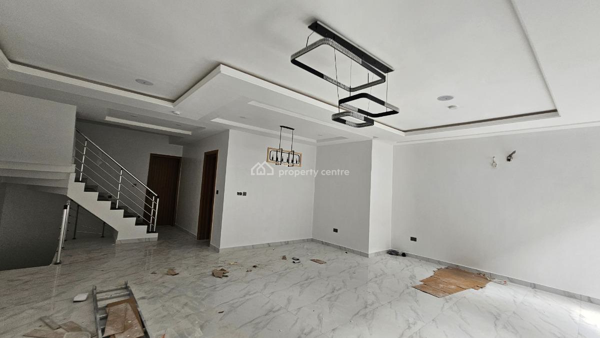 Elegant and Brand New 5 Bedroom Terrace Duplex with a Room Bq, Opebi, Ikeja, Lagos, Terraced Duplex for Sale