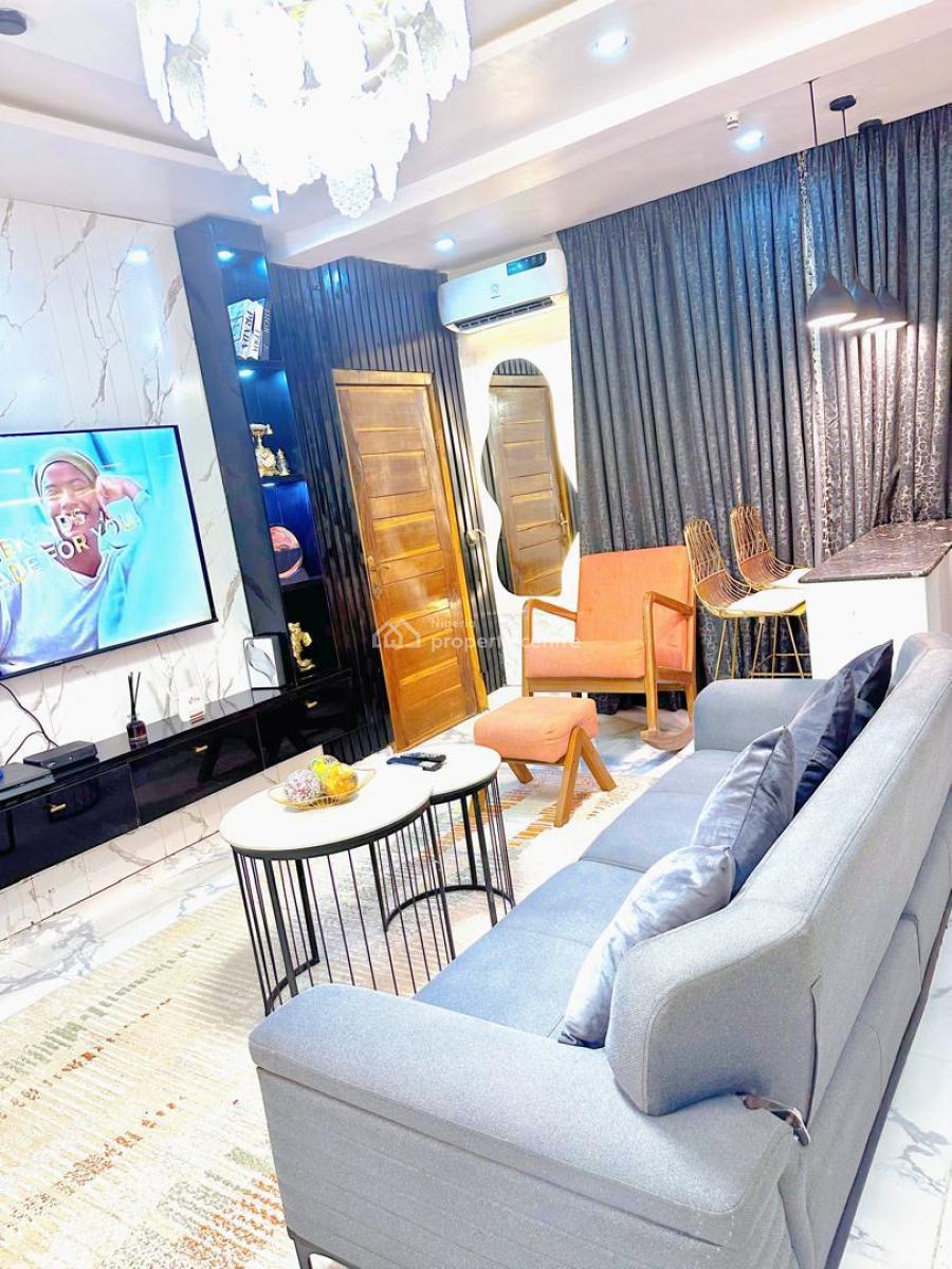 Fully Serviced One Bedroom with Swimming Pool, Gym, 24 Hours Light, Ikate, Lekki, Lagos, Mini Flat (room and Parlour) for Rent