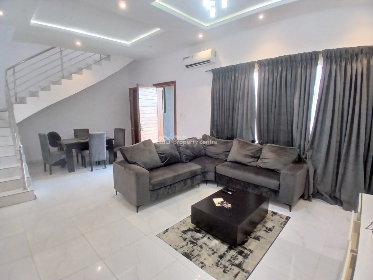 Neatly Maintained 4 Bedroom Duplex in a Serene Neighbourhood, Ikota, Lekki, Lagos, Terraced Duplex for Sale