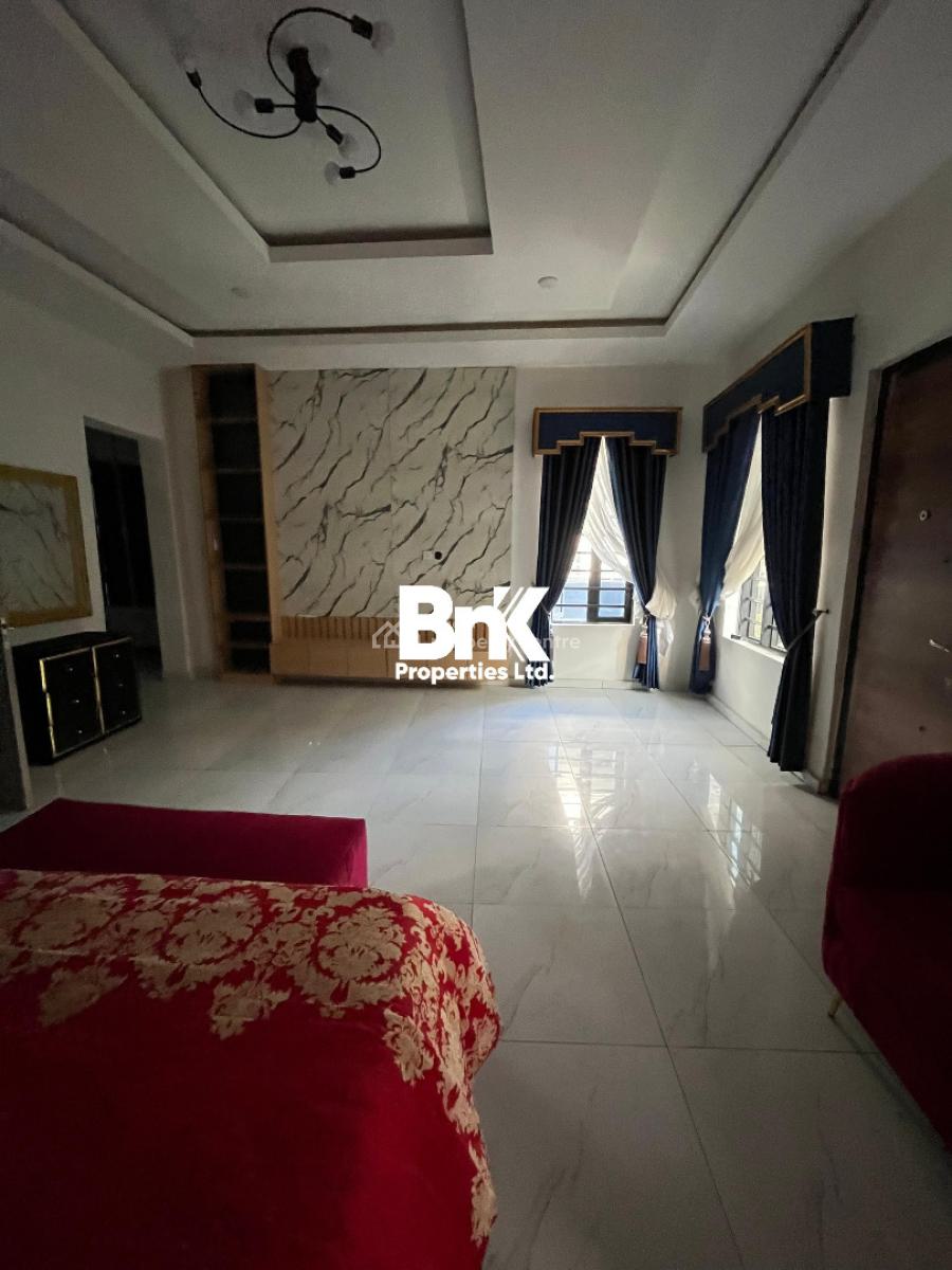 Fully Furnished 5-bedroom Semi-detached House with a Room Bq, Ikate, Lekki, Lagos, Semi-detached Duplex for Rent